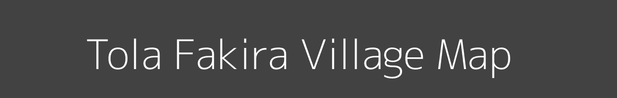 Map of Tola Fakira Village in Bihar Image