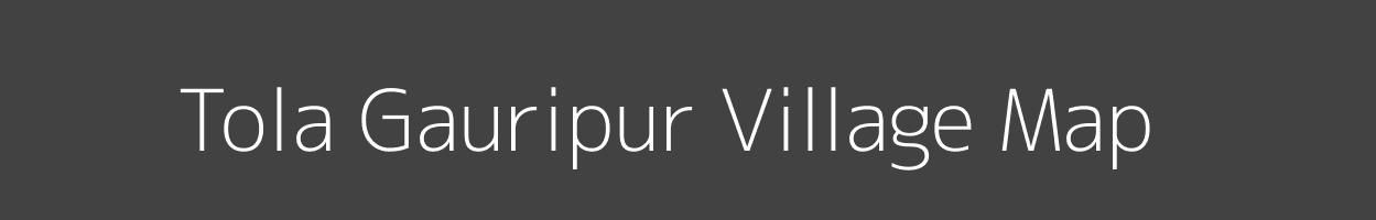 Map of Tola Gauripur Village in Bihar Image