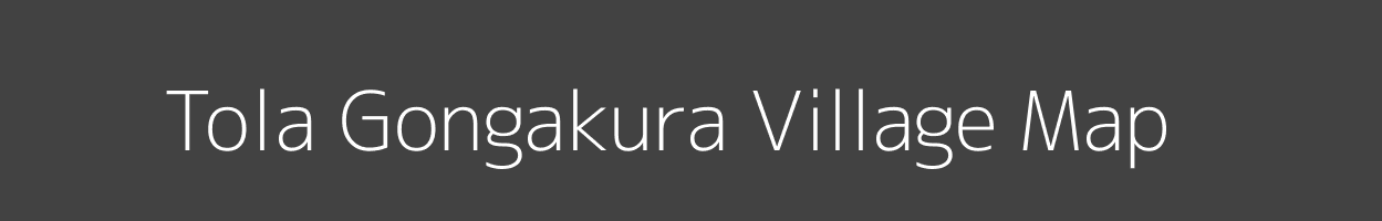 Map of Tola Gongakura Village in Bihar Image