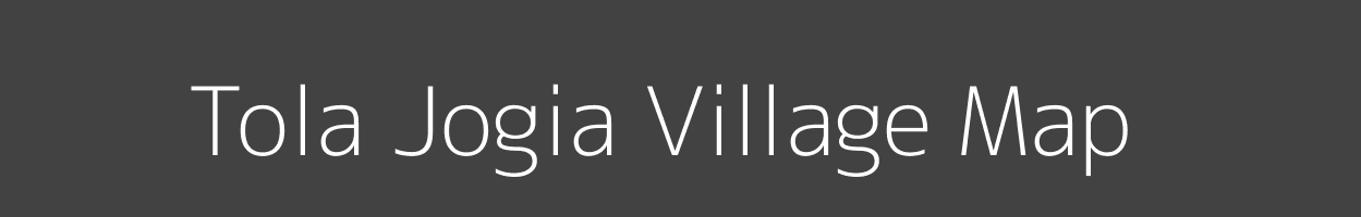 Map of Tola Jogia Village in Bihar Image