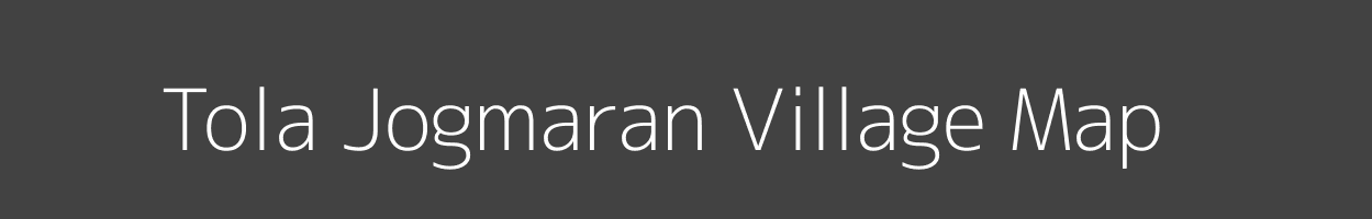 Map of Tola Jogmaran Village in Bihar Image