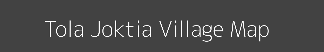 Map of Tola Joktia Village in Bihar Image