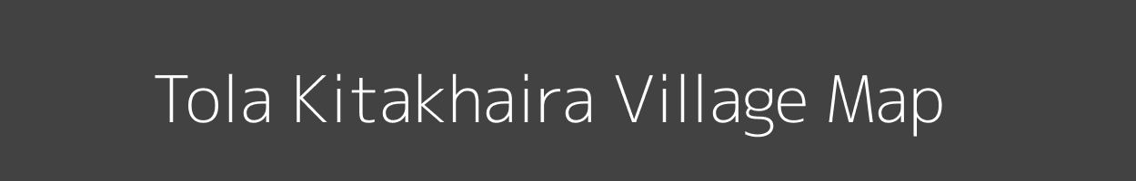 Map of Tola Kitakhaira Village in Bihar Image