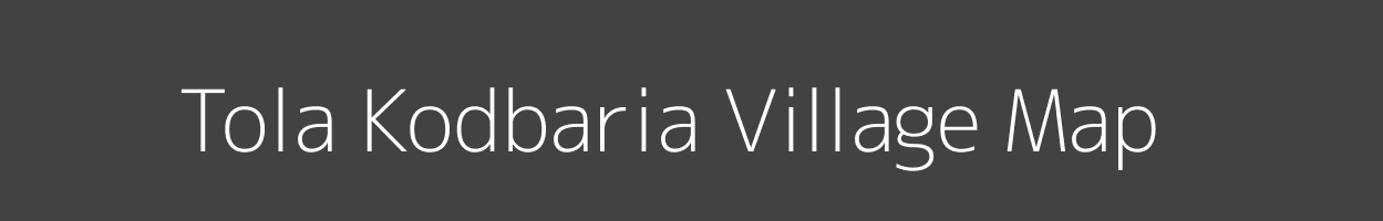 Map of Tola Kodbaria Village in Bihar Image