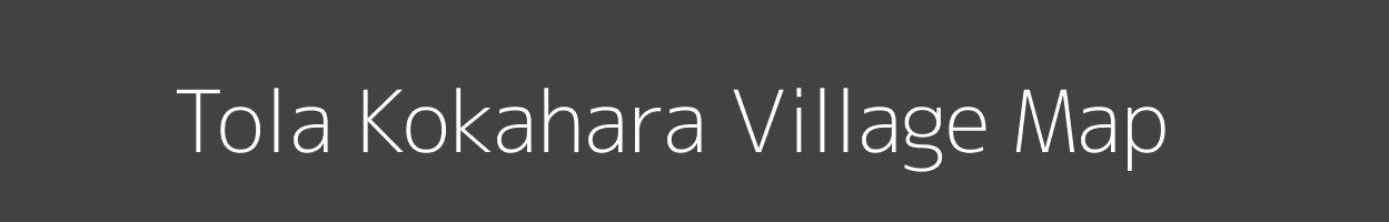 Map of Tola Kokahara Village in Bihar Image