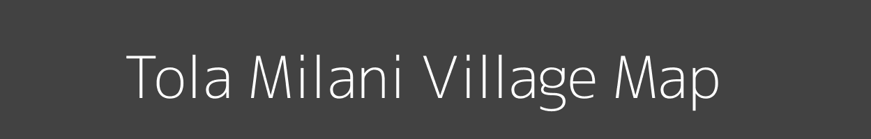 Map of Tola Milani Village in Bihar Image