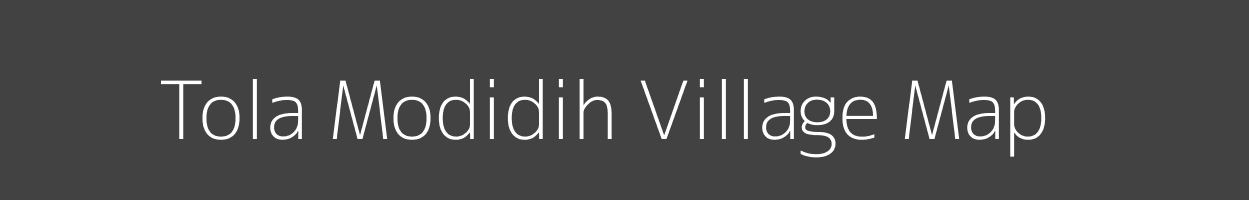 Map of Tola Modidih Village in Bihar Image