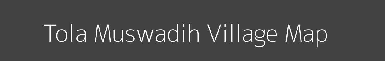 Map of Tola Muswadih Village in Bihar Image