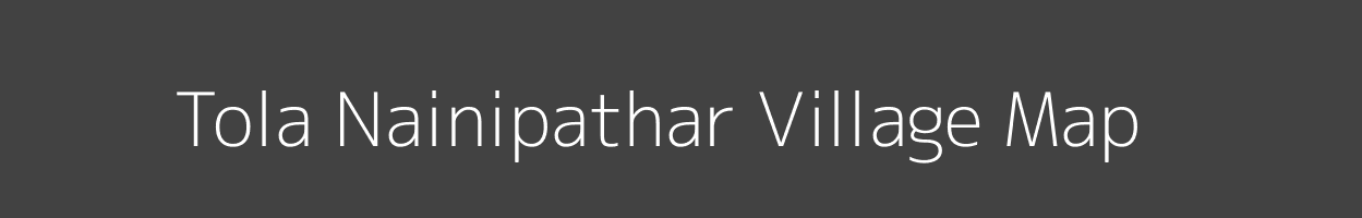 Map of Tola Nainipathar Village in Bihar Image