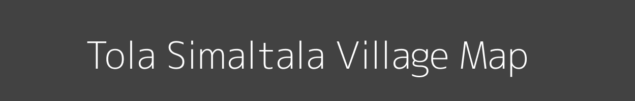 Map of Tola Simaltala Village in Bihar Image