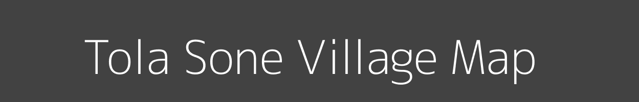 Map of Tola Sone Village in Bihar Image