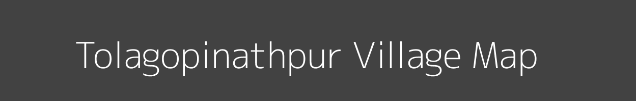 Map of Tolagopinathpur Village in Odisha Image