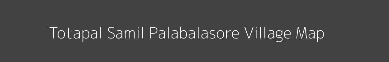 Map of Totapal Samil Palabalasore Village in Odisha Image