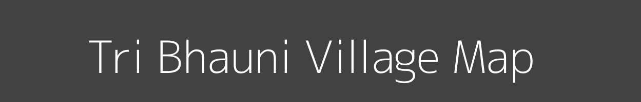 Map of Tri Bhauni Village in Bihar Image