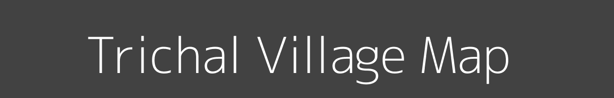 Map of Trichal Village in Jammu and Kashmir Image