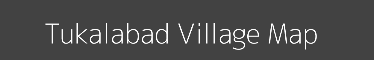 Map of Tukalabad Village in Madhya Pradesh Image