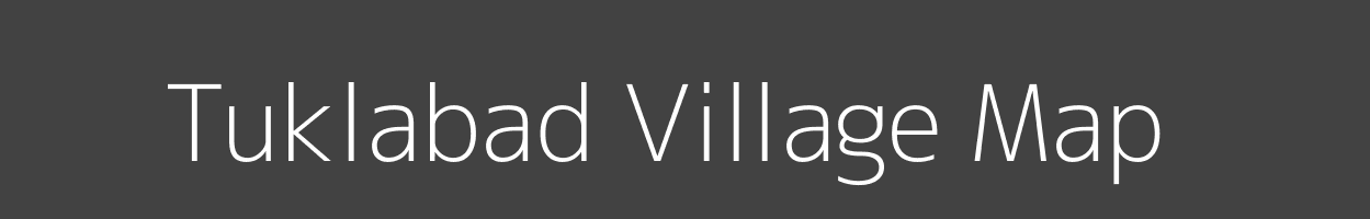 Map of Tuklabad Village in Uttar Pradesh Image