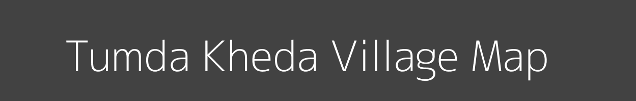 Map of Tumda Kheda Village in Madhya Pradesh Image