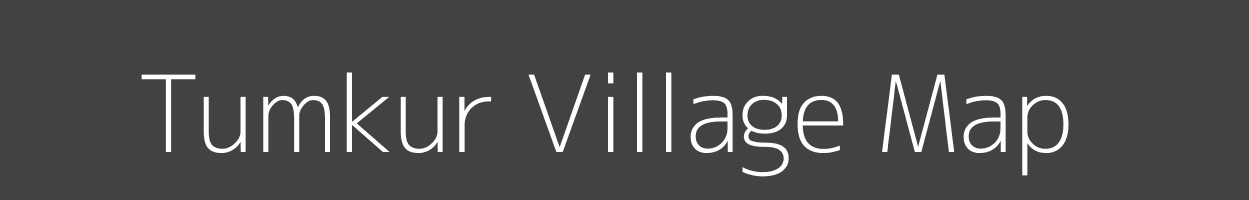 Map of Tumkur Village in Karnataka Image