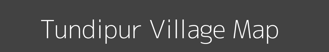 Map of Tundipur Village in Uttar Pradesh Image