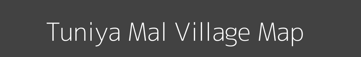 Map of Tuniya Mal Village in Madhya Pradesh Image