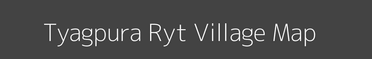 Map of Tyagpura Ryt Village in Madhya Pradesh Image