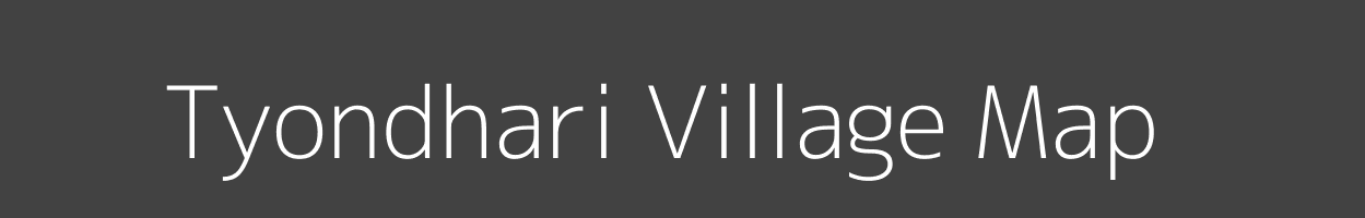 Map of Tyondhari Village in Madhya Pradesh Image