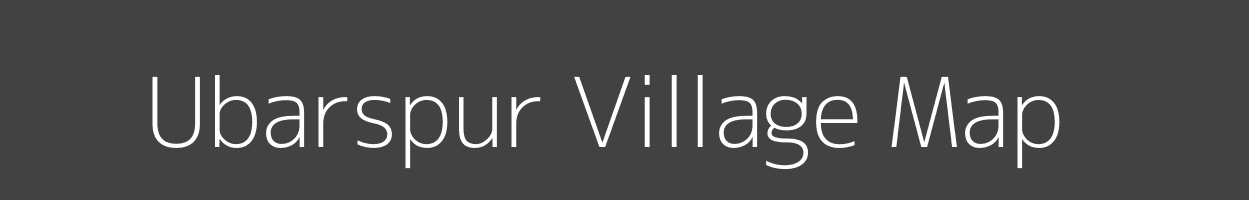 Map of Ubarspur Village in Uttar Pradesh Image