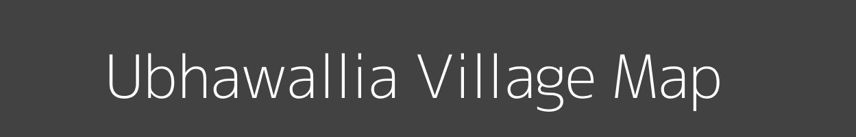 Map of Ubhawallia Village in Uttar Pradesh Image