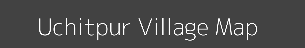 Map of Uchitpur Village in West Bengal Image