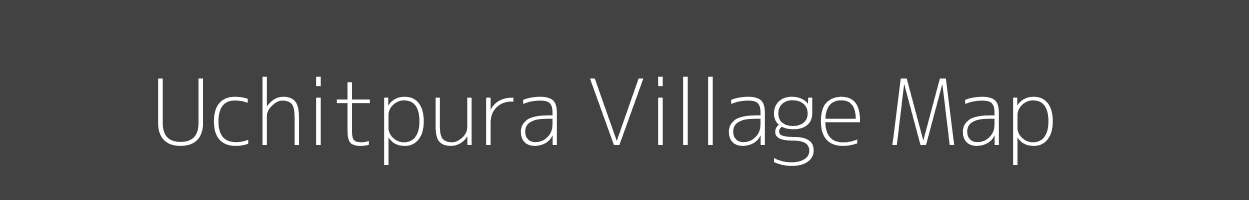 Map of Uchitpura Village in Uttar Pradesh Image