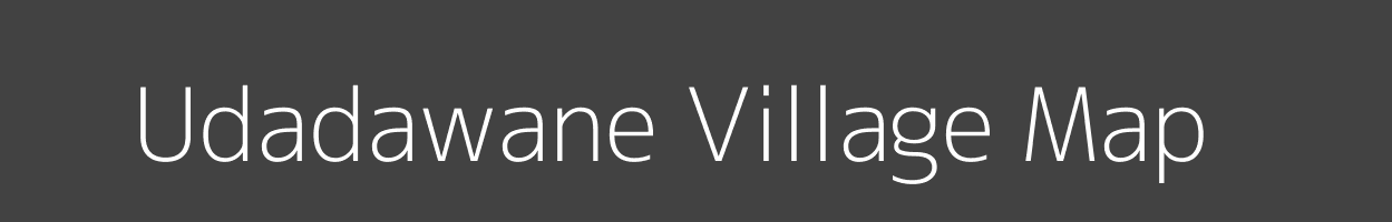 Map of Udadawane Village in Maharashtra Image