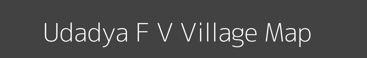 Map of Udadya F V Village in Maharashtra Image