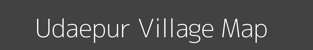 Map of Udaepur Village in Uttar Pradesh Image