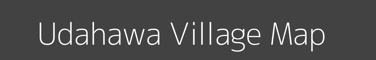 Map of Udahawa Village in Madhya Pradesh Image