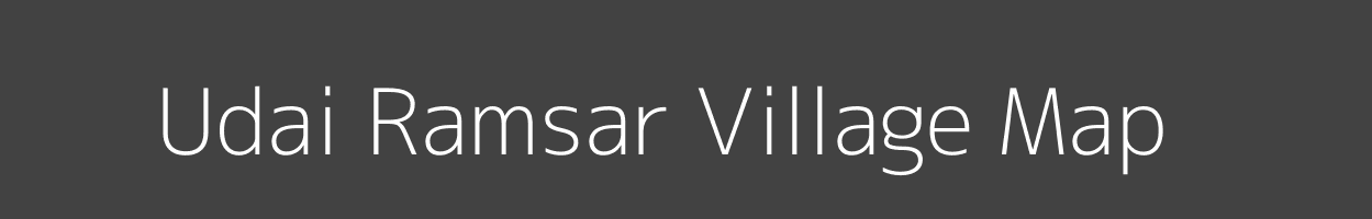 Map of Udai Ramsar Village in Rajasthan Image