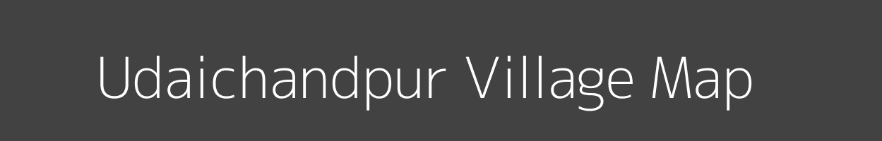 Map of Udaichandpur Village in Uttar Pradesh Image