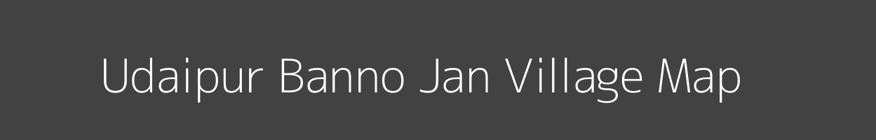 Map of Udaipur Banno Jan Village in Uttar Pradesh Image