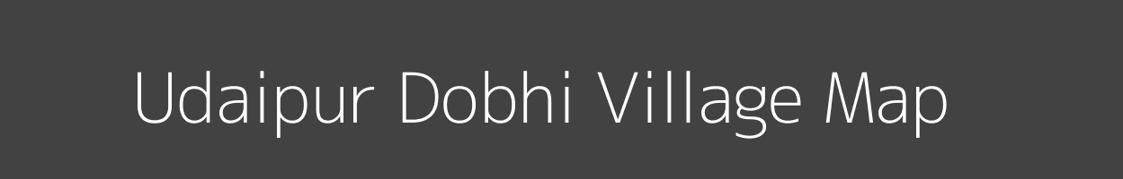 Map of Udaipur Dobhi Village in Madhya Pradesh Image