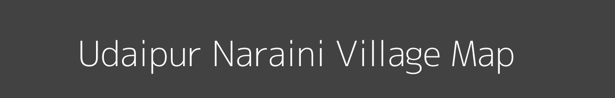 Map of Udaipur Naraini Village in Uttar Pradesh Image