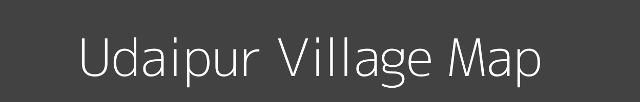 Map of Udaipur Village in Jharkhand Image