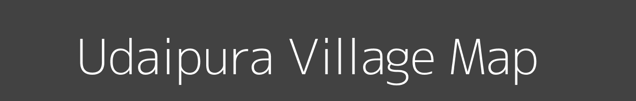 Map of Udaipura Village in Madhya Pradesh Image