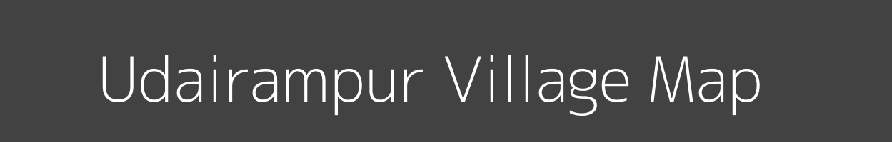 Map of Udairampur Village in Bihar Image