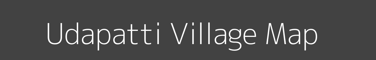 Map of Udapatti Village in Bihar Image