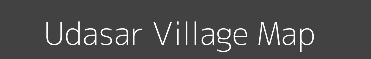 Map of Udasar Village in Rajasthan Image