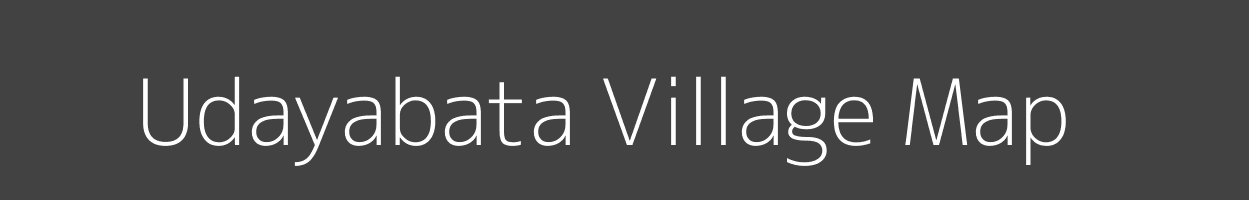 Map of Udayabata Village in Odisha Image