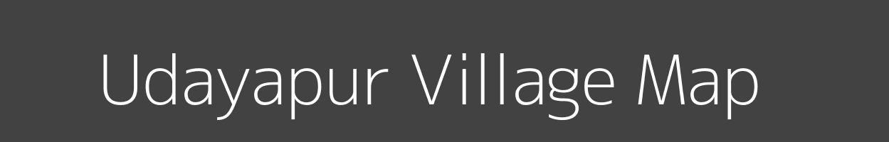 Map of Udayapur Village in Odisha Image