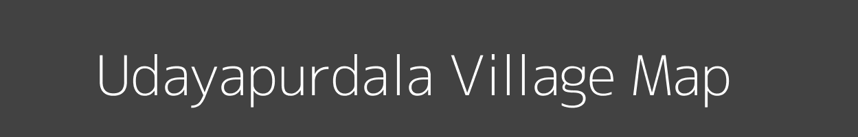 Map of Udayapurdala Village in Odisha Image