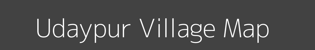 Map of Udaypur Village in Uttar Pradesh Image