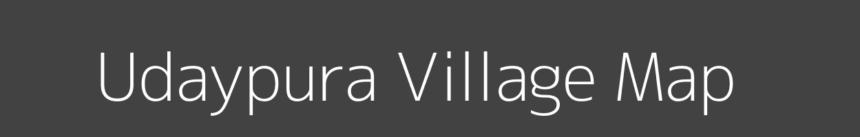 Map of Udaypura Village in Madhya Pradesh Image